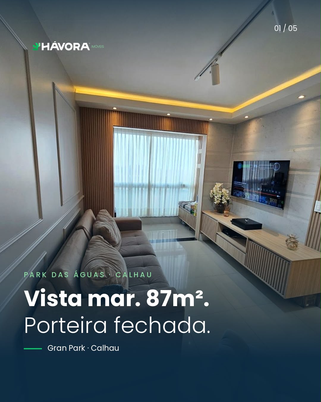 APARTAMENTO NO PARK DAS ÁGUAS – CALHAU